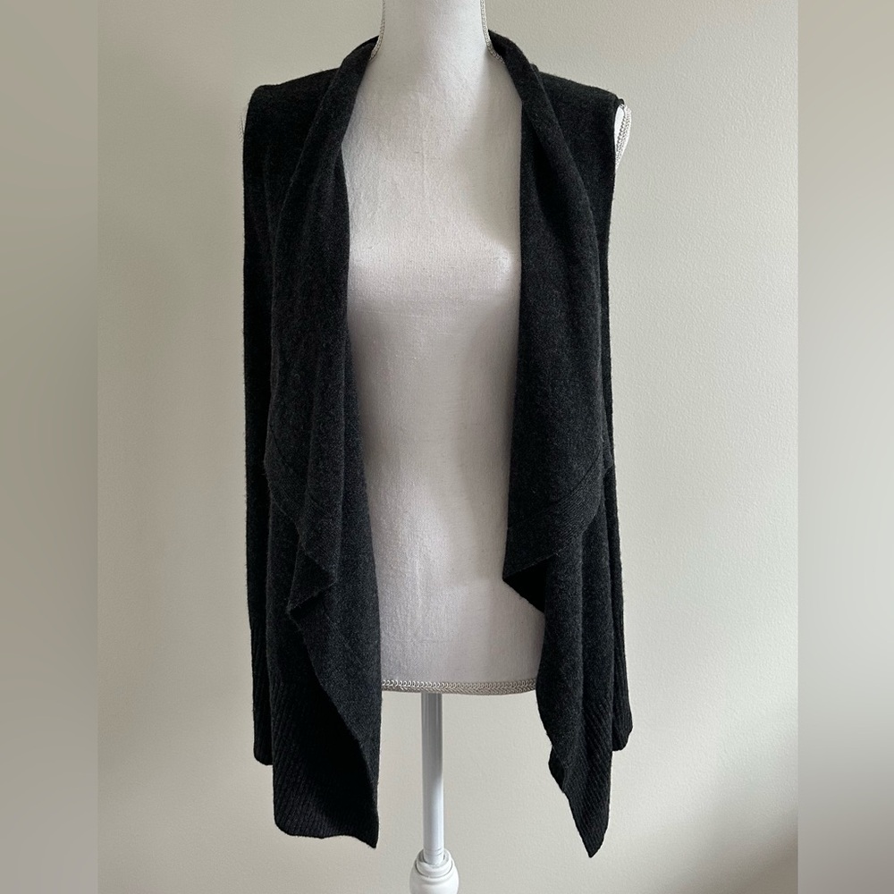 Neiman Marcus | Charcoal Grey Cashmere Sweater Vest